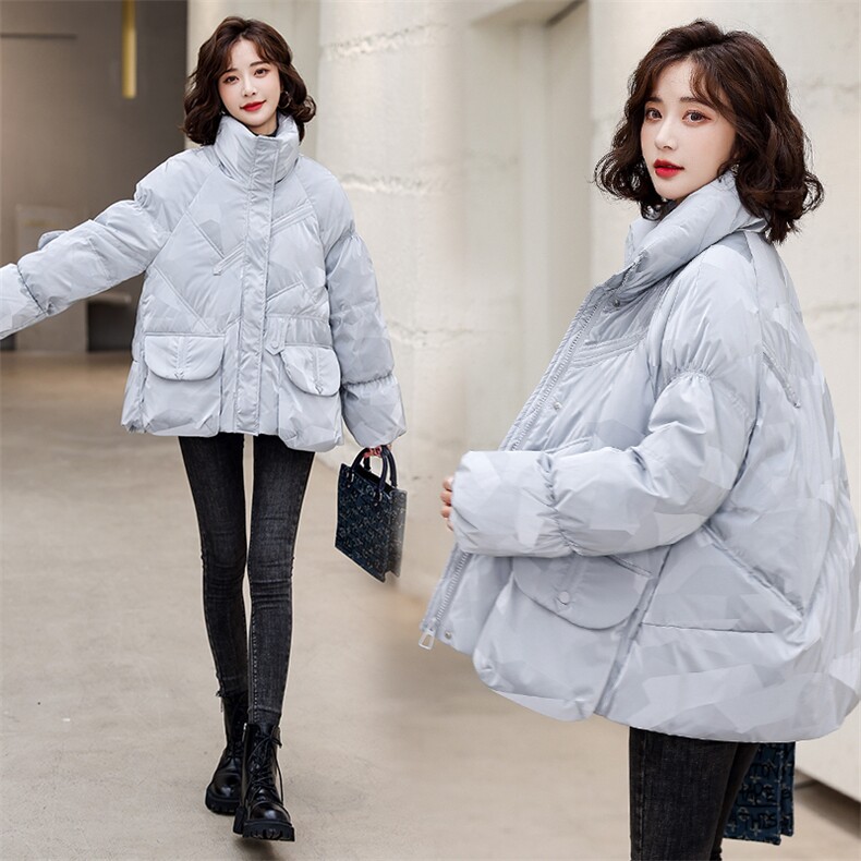 羽绒服新款2022年冬季女装时尚大气修身中长款90白鸭绒韩版羽绒服图片