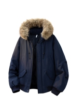 座山雕派克棉服貉子毛加厚外套，男装棉衣，星座1206-1（原A206-1）