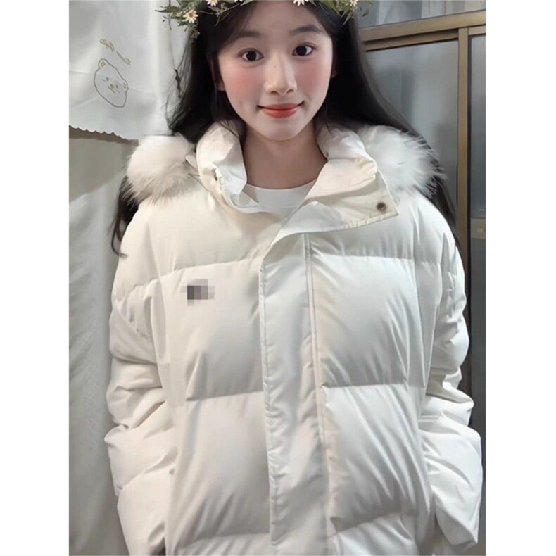 【高品质】可拆卸毛领羽绒棉服情侣美式厚外套棉衣2568特P90网图,男装棉衣,电商B245