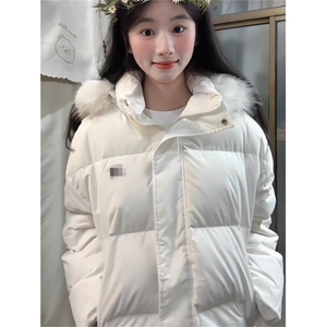 【高品质】可拆卸毛领羽绒棉服情侣美式厚外套棉衣2568特P90网图图片