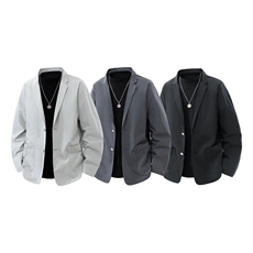 春季新款商务风西装外套男休闲西服男士西服JK02628-P83，男装西服套装，星座308B-2