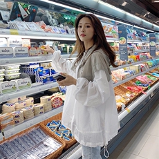 【现货】防晒衣女冷白皮户外防晒服透气宽松休闲大版外套2024夏装，女装防晒衣，梦懿尔