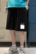 冰丝短裤男士大码宽松休闲五分裤男运动中裤MK37397-P15，男装休闲裤，电商A040