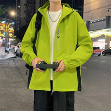 春季新款现货冲锋衣宽松休闲夹克男A157B-J235-P65，男装夹克，电商A157B