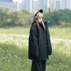 冬季新品保暖连帽棉衣休闲潮流青少年百搭棉服外套MY9083-P100，男装棉衣，电商A128