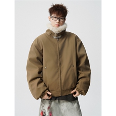 CLEANFIT座山雕棉服美式高街设计感重磅翻领外套A170-M902-TP108，男装棉衣，电商A170