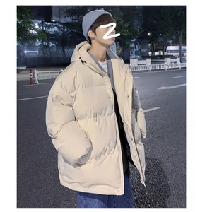 网络图 现货潮流韩版新款加厚棉袄外套宽松潮牌面包棉服J606-P58图片