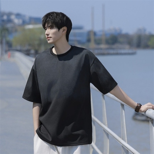 7A抗菌夏季大码潮流时尚动漫印花男士短袖图片