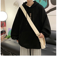 抖音供货、重磅360克现货加绒印花连帽卫衣HD019-1-LMWY44123-P40，男装卫衣，电商019-1
