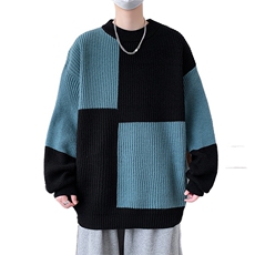 【新品】2025秋冬男士时尚休闲百搭针织毛衣潮流-M5103-P45，男装针织衫/毛衣，星座1105-1
