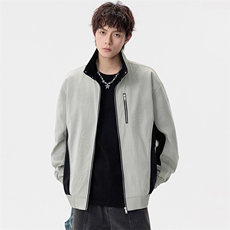 美式大码休闲夹克外套8576-P70控129大码元，男装夹克，星座209