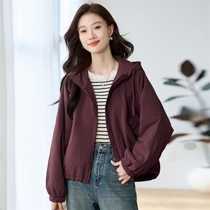 现货2024年冬季棉衣外套超宽松极简短款外套，女装棉衣/棉服，莜菲儿