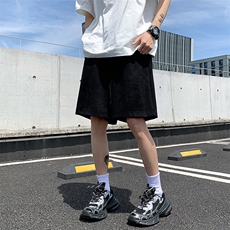 8XL-M特大码短裤男美式个性潮麂皮绒运动短裤男五分裤DK1535P25，男装牛仔裤，电商D206-1