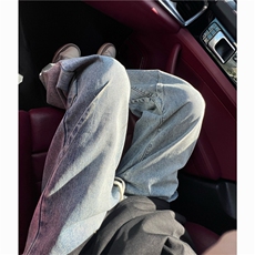 设计松紧腰牛仔裤男直筒B342-Z400-P50控68，男装牛仔裤，电商B342