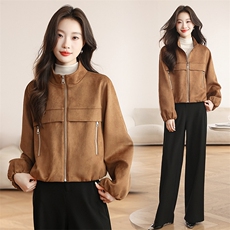 现货秒2026春装新款韩版小个子休闲短款外套，女装短外套，星宇服饰