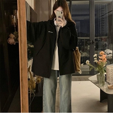 A092-P85美式户外登山服冲锋衣夹克潮牌秋季情侣运动学院风外套，男装夹克，星座911