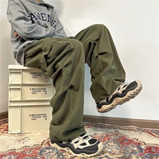 903-SK38-特P50【79】灯芯绒复合加厚工装裤降落伞裤！5，男装工装外套，星座903