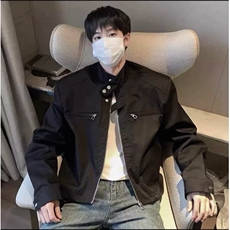 新款垫肩夹克1408-JK33-P70(网图），男装夹克，四季星座1408（原星座1613）