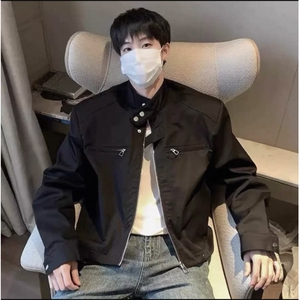 新款垫肩夹克1408-JK33-P70(网图）图片