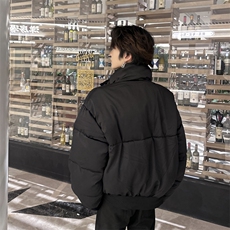 （自家图）冬棉服宽松立领加厚保暖短款面包服男女外套1523-P118，男装棉衣，星座910-5