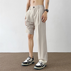 夏季冰丝男士小西裤休闲直筒裤男K82-P35，男装西裤，星座209-1
