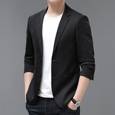 DW23167春季新款西装男西服简约外套西服商务休闲小西装单西P150，男装西服，电商B360