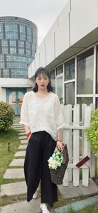 纯苎连衣裙小衫裤子裙子衬衣 时尚风 风淑女风休闲风,女装连衣裙,川哲