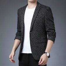 A561钱塘2020-2秋冬男士高端商务休闲便服单西P170控价不低308，男装西服，钱塘207-2
