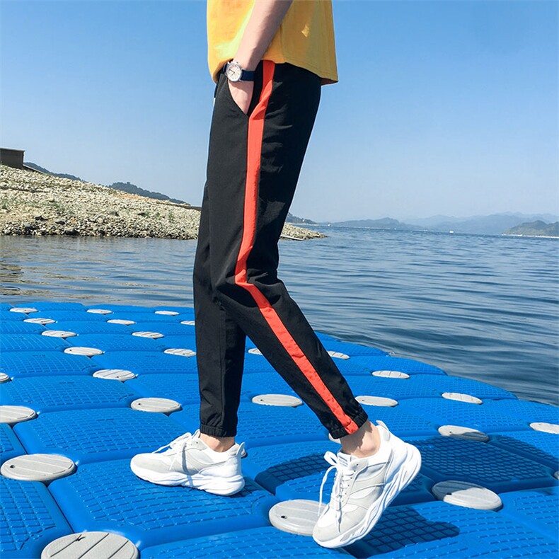 休闲裤2021年夏季修身修身百搭气质流行韩版潮青春流行,男装休闲裤,电商A313-1