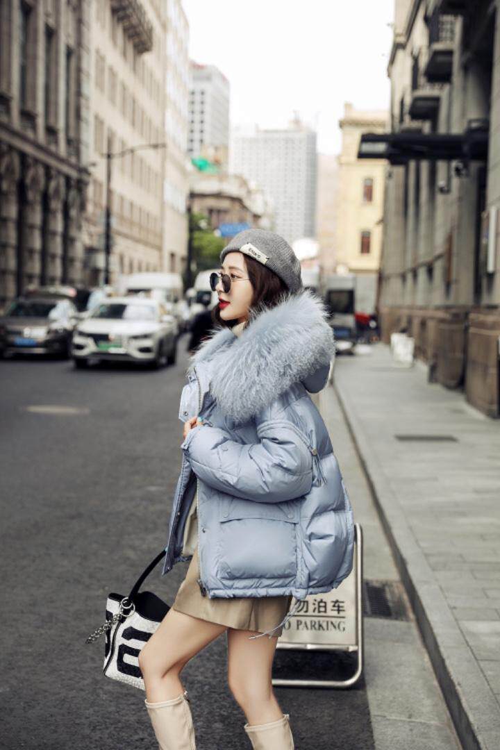 90绒羽绒服，女装羽绒服，卡西姆