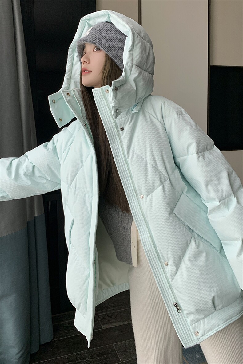 现货买家秀冬季小个子羽绒服女2C052-8816-P225-K328,女装羽绒服,2C052