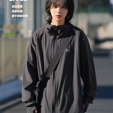 时尚短外套文艺直筒型原宿新款女拉链流行日系潮流ins简约百搭，男装夹克，星座1210-1