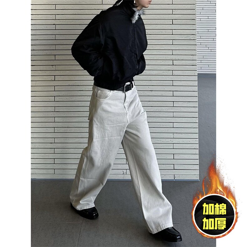 现货高品质美式高街重磅狼王座山雕毛毛领棉衣男女加厚棉服冬外套，男装棉衣，电商A486