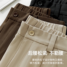 BGW-Y6578夏季男士薄款商务休闲弹力纯色休闲裤免烫透气修身长裤，男装休闲裤，电商B360