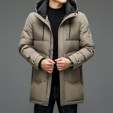 羽绒服秋冬季羽绒外套百搭风衣保暖羽绒商务休闲上衣HD6807-P330，男装羽绒服，星座1105-3