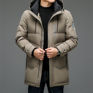羽绒服秋冬季羽绒外套百搭风衣保暖羽绒商务休闲上衣HD6807-P330图片