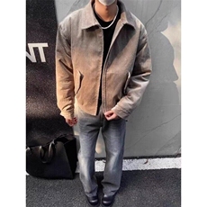 美式复古高级感工装夹克男女冬灯芯绒短款加厚棉服外套JKK16P65，男装夹克，电商D256-2(原A064-2)
