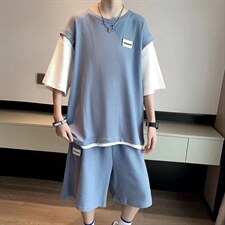蓝色