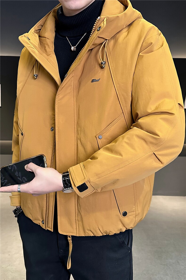 M-3XLB3533815P220黄连帽2025冬羽绒服【标50控活动价338】,男装羽绒服,电商B353
