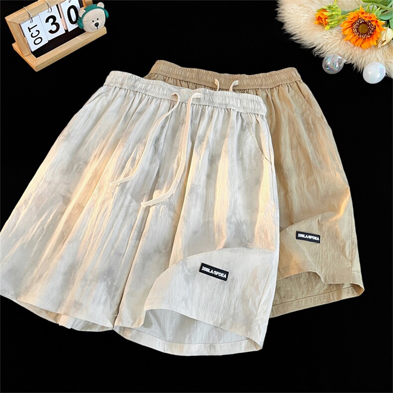 2025夏季扎染直筒宽松速干短裤大码休闲裤A017K738P35，男装休闲裤，电商A017