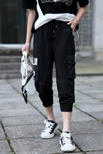 印花工装裤，其它，伊丽莎