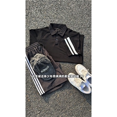 PL9007-P35-控58-现货POLO衫男短袖T恤潮牌纯色翻领透气网眼，男装T恤，星座116