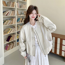 26春新款现-小香风花边休闲温柔风短外套2601-P170K278，女装短外套，2B190