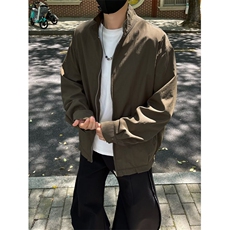 春秋款潮流运动秋季夹克潮牌港风日系宽松上衣4430P55，男装夹克，星座410-2