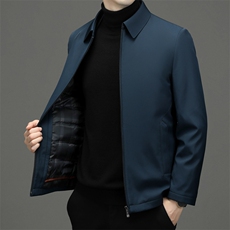 中年男新款冬季加厚羽绒服爸爸冬装90%白鹅绒外套BL82237-P225，男装羽绒服，星座1105-3