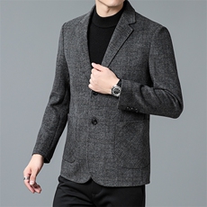 BH2291钱塘2020-2春秋新款时尚休闲简约中年你只能是外套P205，男装西服，钱塘207-2