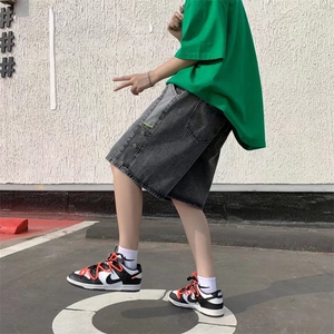 潮流春季牛仔裤男牛仔短裤A100P38图片