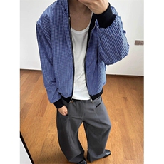 抖音得物高品质二开26春季美式潮牌两面穿连帽卫衣开衫男女外套，女装短外套，电商A486