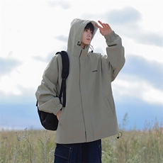 秋季户外夹克男双面穿冲锋衣外套DSA157B-JK7902-P70，男装夹克，电商A157B