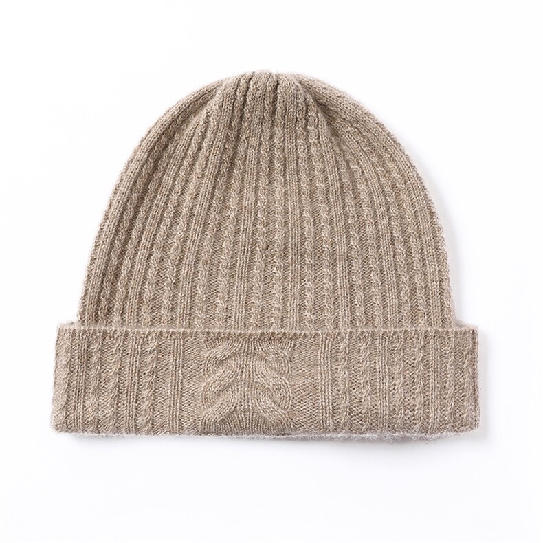秋冬季新款男女通用简约百搭秋季羊绒护耳帽,饰品帽子,润匹羊绒